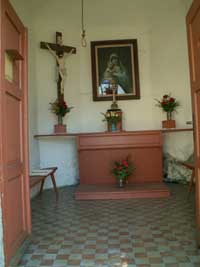 interir kaple v Buricch