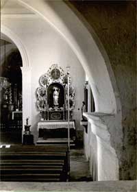 postranní oltář
