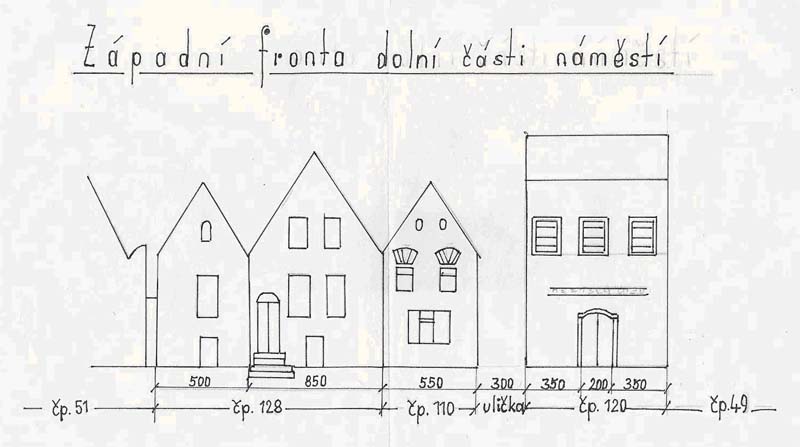 pr��el� zbouran�ch dom� na n�m�st� 