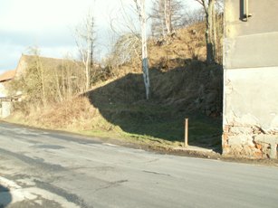 pohled na parcelu p�vodn�ho �p. 67, r. 2010 